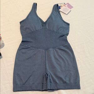JoyLab Slate Blue Shapewear Bodysuit